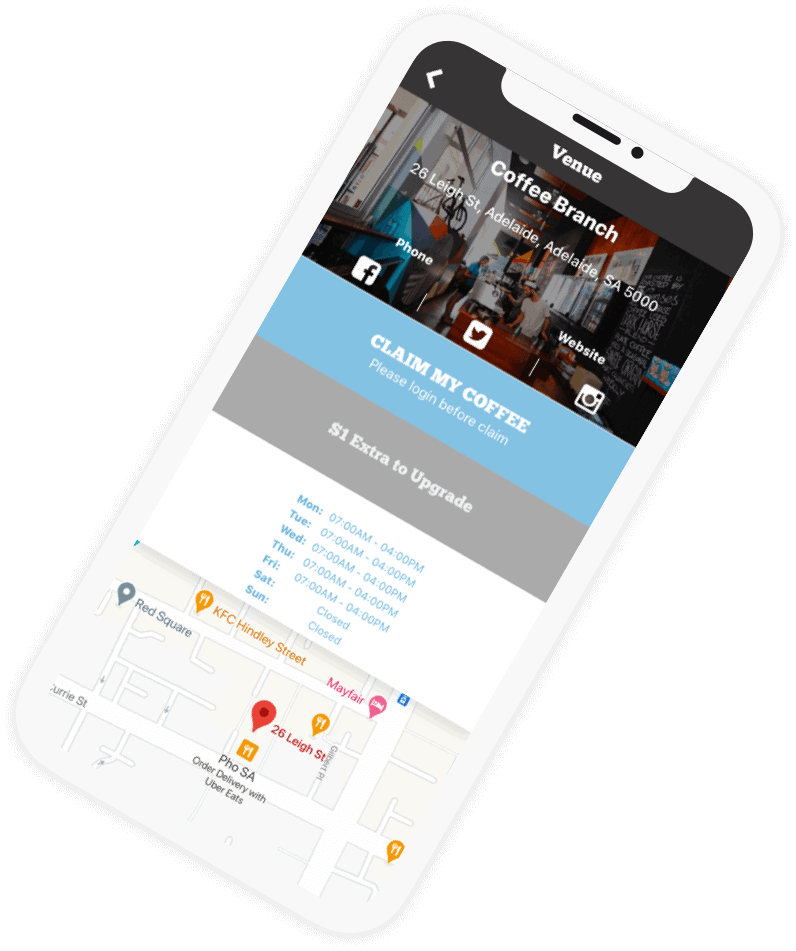 Two dollar coffee club loyalty app 1